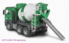 03710 BRUDER MAN TGS betoniarka