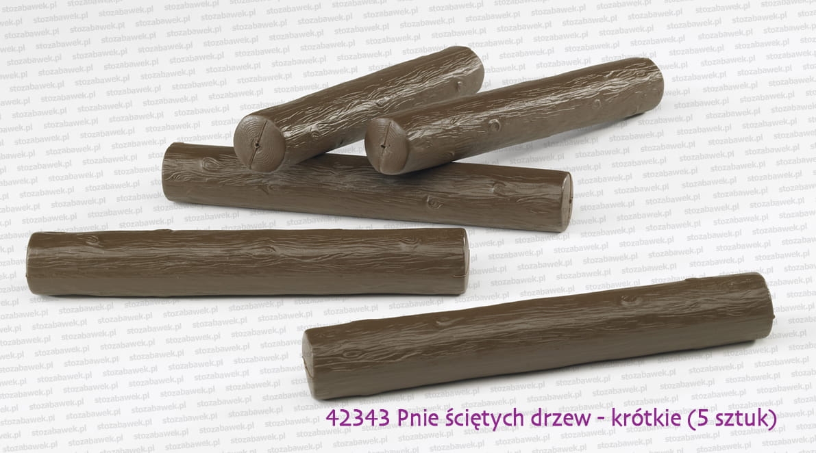 42343 BRUDER Pnie ściętych drzew (5 sztuk)