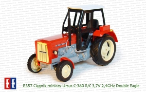 E357 Ciągnik rolniczy Ursus C-360 R/C 3,7V 2,4GHz Double Eagle