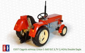 E357 Ciągnik rolniczy Ursus C-360 R/C 3,7V 2,4GHz Double Eagle