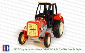 E357 Ciągnik rolniczy Ursus C-360 R/C 3,7V 2,4GHz Double Eagle