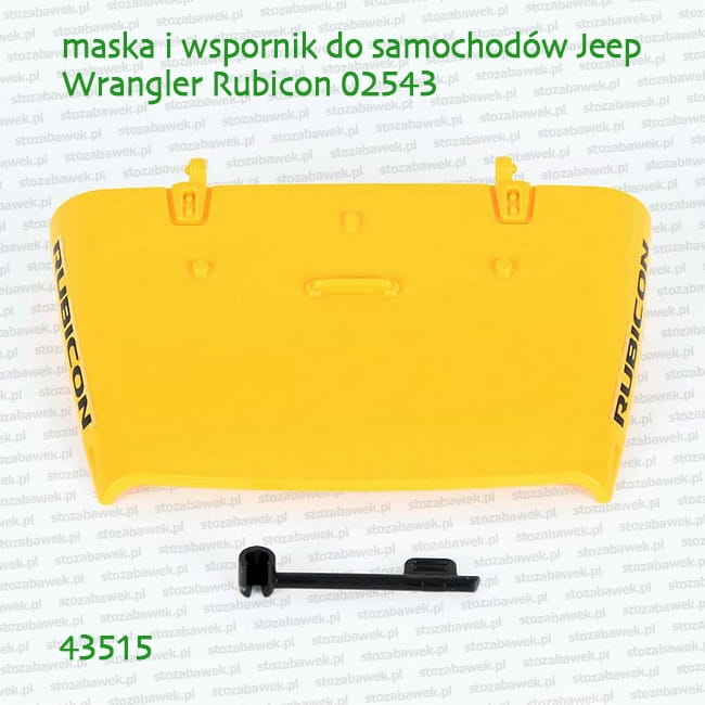 43515 BRUDER Maska od silnika i podpora do Jeepa Rubicona 02543