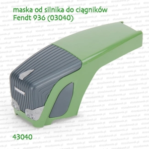 43039 BRUDER Maska od silnika do ciągników Fendt 936 (serii 03040)