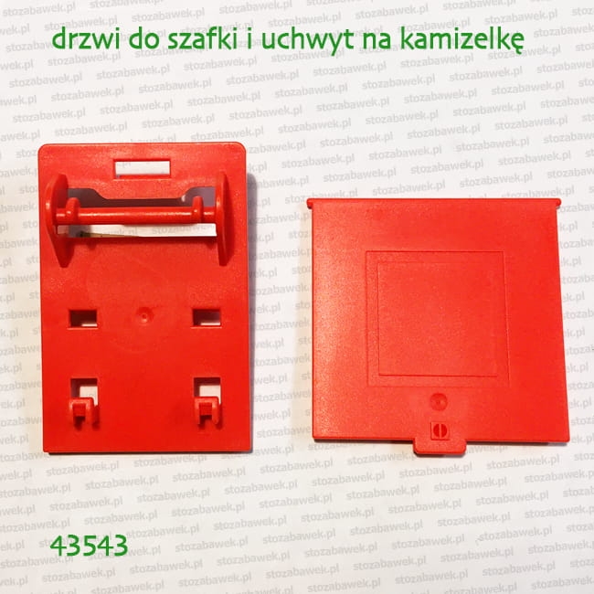43543 BRUDER Drzwi do szafki i uchwyt na kamizelkę
