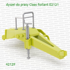 42129 BRUDER Dyszel do prasy Claas Rollant - 02121