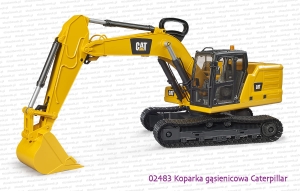 02483 BRUDER Koparka gąsienicowa Caterpillar