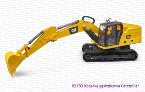 02483 BRUDER Koparka gąsienicowa Caterpillar
