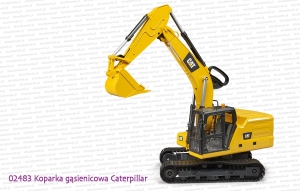 02483 BRUDER Koparka gąsienicowa Caterpillar
