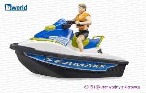 63151 Skuter wodny z figurką kierowcy