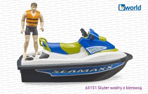 63151 Skuter wodny z figurką kierowcy