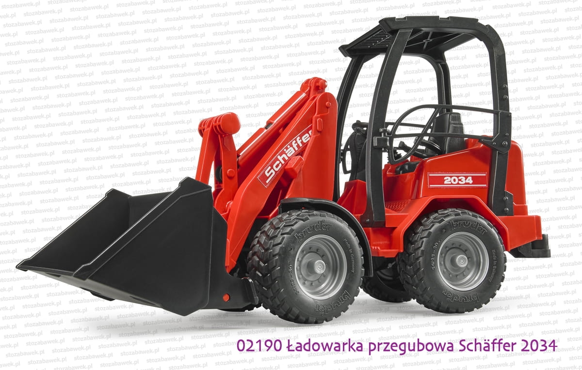 02190 BRUDER Ładowarka przegubowa Schaffer Hoflader 2034