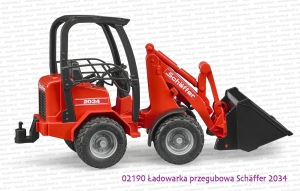 02190 BRUDER Ładowarka przegubowa Schaffer Hoflader 2034