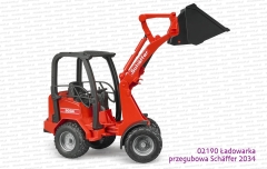 02190 BRUDER Ładowarka przegubowa Schaffer Hoflader 2034