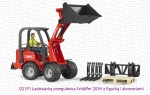 02191 BRUDER Ładowarka przegubowa Schäffer Hoflader 2630 z figurką i akcesoriami