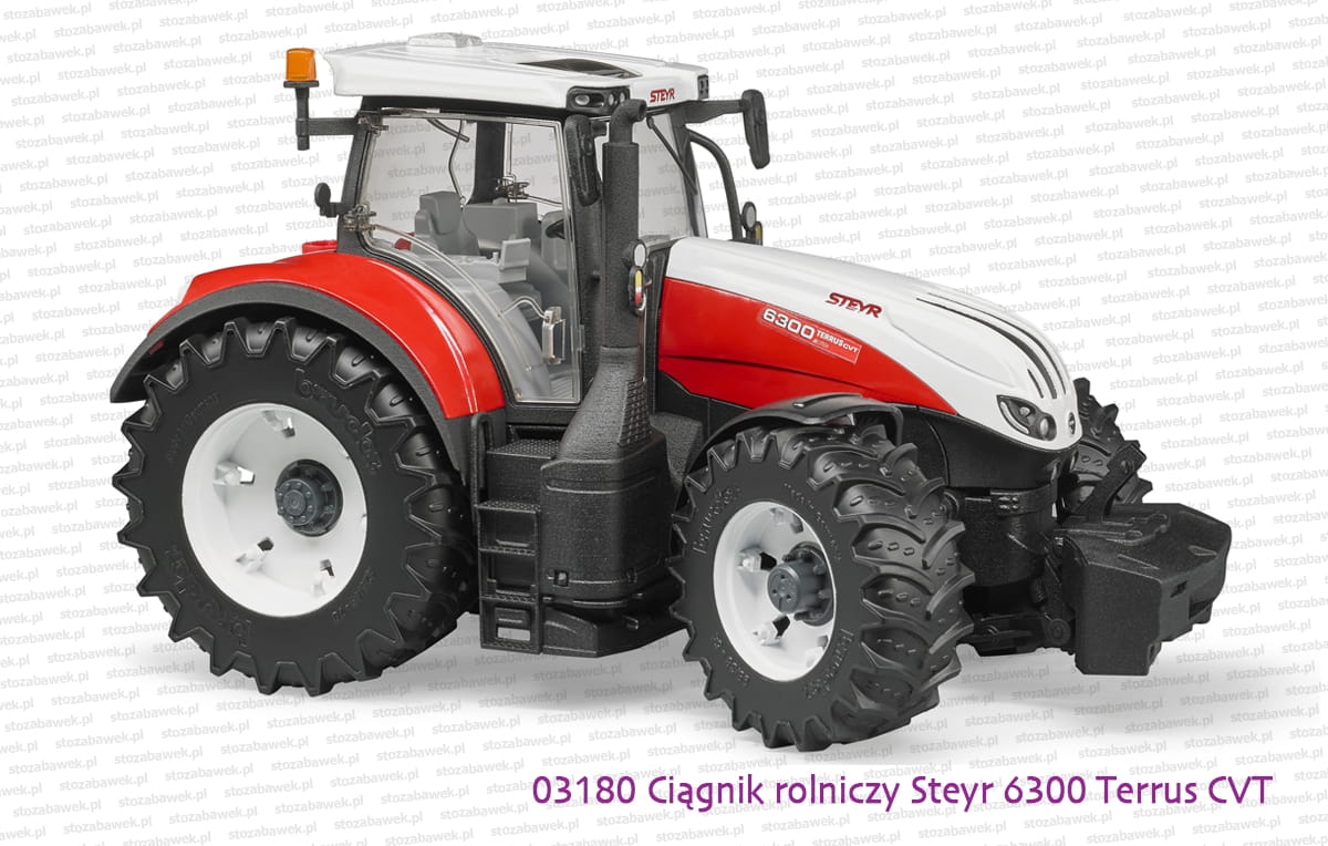 03180 BRUDER Ciągnik rolniczy Steyr 6300 Terrus CVT