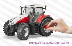 03180 BRUDER Ciągnik rolniczy Steyr 6300 Terrus CVT - klucz do odkręcania kół