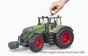 Bruder 04040 Ciągnik rolniczy Fendt 1050 Vario - sposób sterowania przednimi kołami