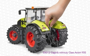 Bruder 03012 Ciągnik rolniczy Claas Axion 950 - regulacja zawieszenia tylnego haka
