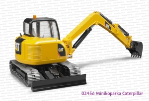 Bruder 02456 Minikoparka Caterpillar