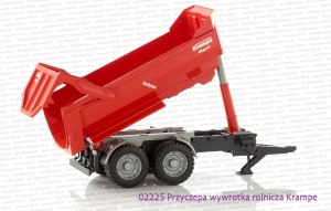 Bruder - 02225 Przyczepa wywrotka rolnicza Krampe