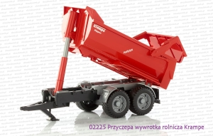 Bruder - 02225 Przyczepa wywrotka rolnicza Krampe
