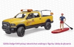 02506 BRUDER Dodge RAM 2500 Power Wagon ratownictwa wodnego z figurką i akcesoriami