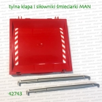 42743 BRUDER Tylna klapa i siłowniki do śmieciarek MAN TGS 03761