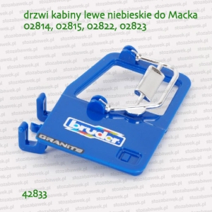 42833 BRUDER Drzwi lewe niebieskie do Macków