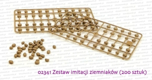 02341 BRUDER Zestaw imitacji ziemniaków (200 sztuk)