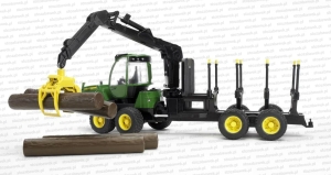Bruder 02133 Forwarder John Deere 1210 E do prac leśnych