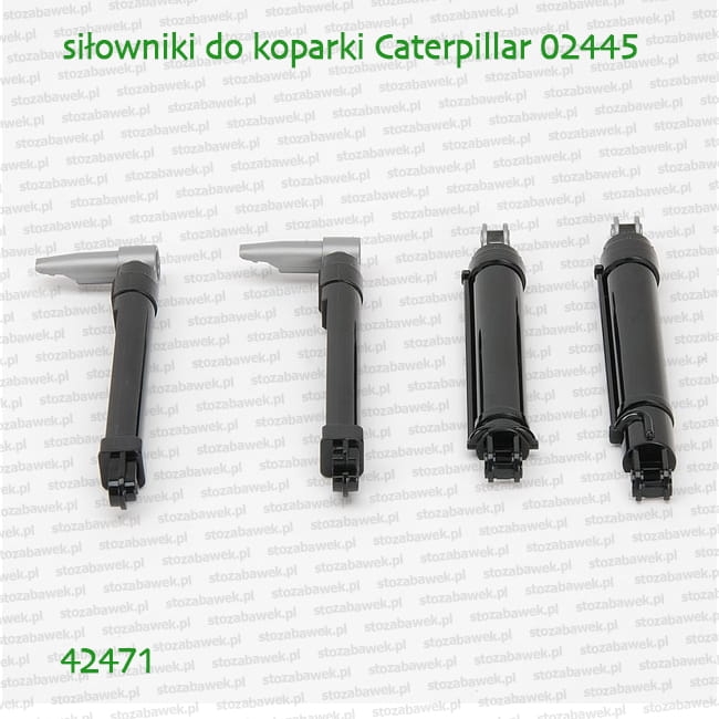 42471 BRUDER Siłowniki do koparki kołowej CAT 02445