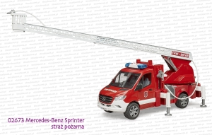 02673 BRUDER Mercedes-Benz Sprinter straż pożarna