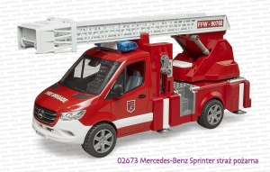 02673 BRUDER Mercedes-Benz Sprinter straż pożarna