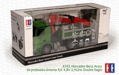E352 Mercedes-Benz Arocs z HDS do przewozu drewna R/C 4,8V 2,4GHz Double Eagle