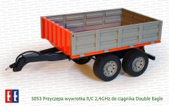 S053 Przyczepa wywrotka do ciągnika R/C 4,8V 2,4GHz Double Eagle