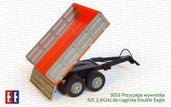 S053 Przyczepa wywrotka do ciągnika R/C 4,8V 2,4GHz Double Eagle