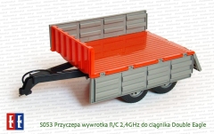 S053 Przyczepa wywrotka do ciągnika R/C 4,8V 2,4GHz Double Eagle