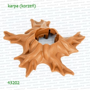 43202 BRUDER Karpa (korzeń) do pnia z harwestera John Deere 02135