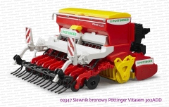 02347 BRUDER Siewnik półzawieszany Pottinger Vitasem 302 ADD