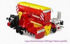 02347 BRUDER Siewnik półzawieszany Pottinger Vitasem 302 ADD