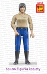 60406 BRUDER Figurka kobiety w niebieskich spodniach