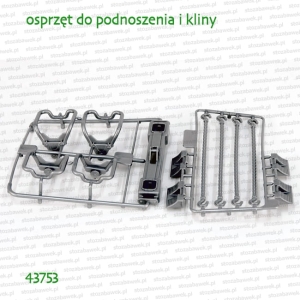 43753 BRUDER Komplet osprzętu do podnoszenia i kliny do pomocy 03750 i 03552