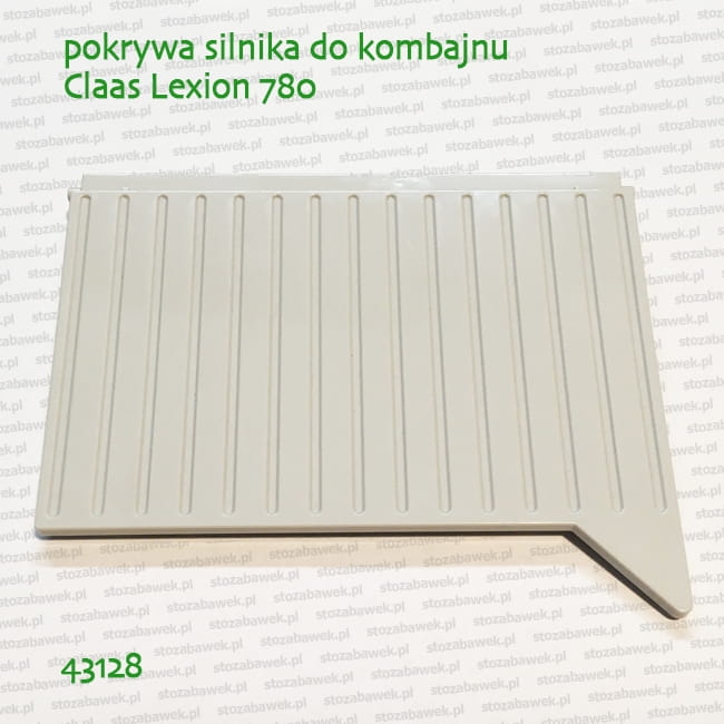 43128 BRUDER Pokrywa silnika kombajnu 02119 Claas Lexion 780