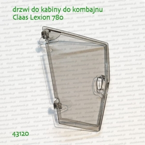 43120 BRUDER Drzwi do kabiny kombajnu 02119 Claas Lexion 780