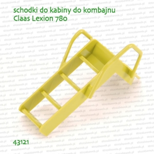 43121 BRUDER Schodki do kabiny kombajnu 02119 Claas Lexion 780