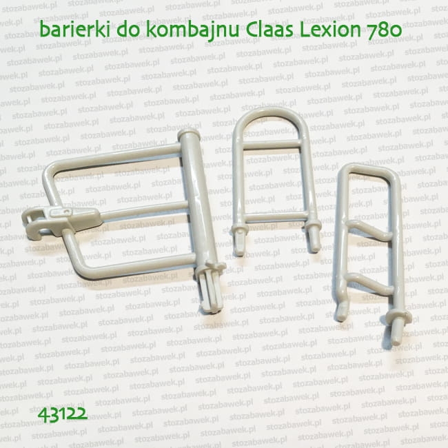43122 BRUDER Barierki do kombajnu 02119 Claas Lexion 780