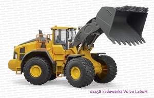 02458 BRUDER Ładowarka przegubowa Volvo L260H