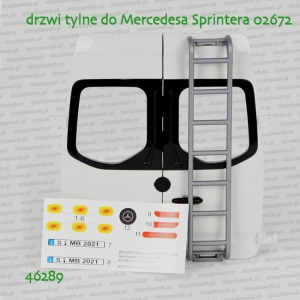46289 BRUDER Drzwi tylne z drabiną do Mercedesa Sprintera 02672
