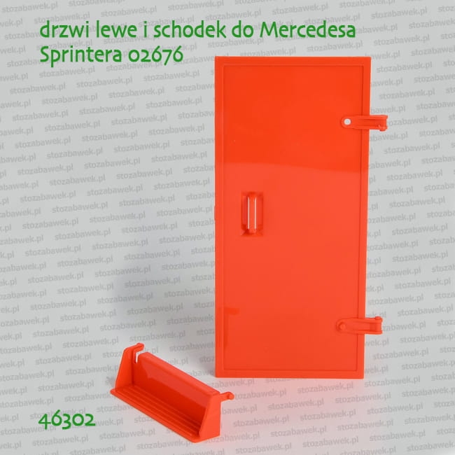 46302 BRUDER Drzwi boczne i schodek do Mercedesa Sprintera 02676