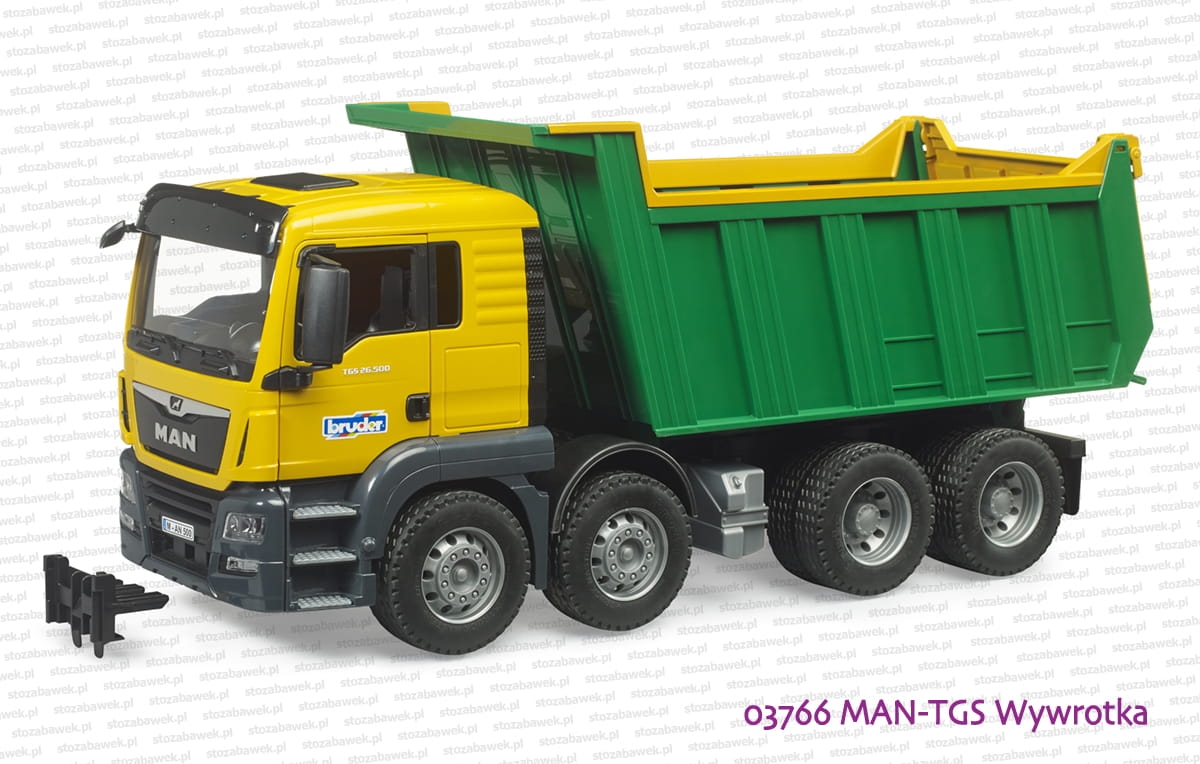 03766 BRUDER MAN TGS wywrotk